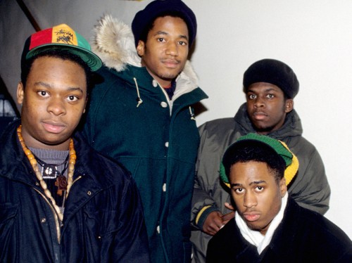 A-Tribe-Called-Quest-in-the-early-days.-From-left-to-right-Jarobi-White-Q-Tip-Ali-Shaheed-Muhammad-and-Phife-Dawg-500x374